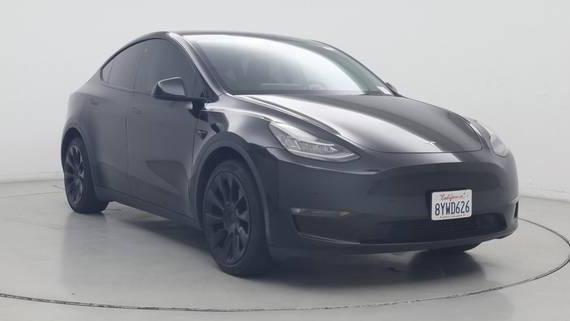TESLA MODEL Y 2021 5YJYGDEE9MF295052 image